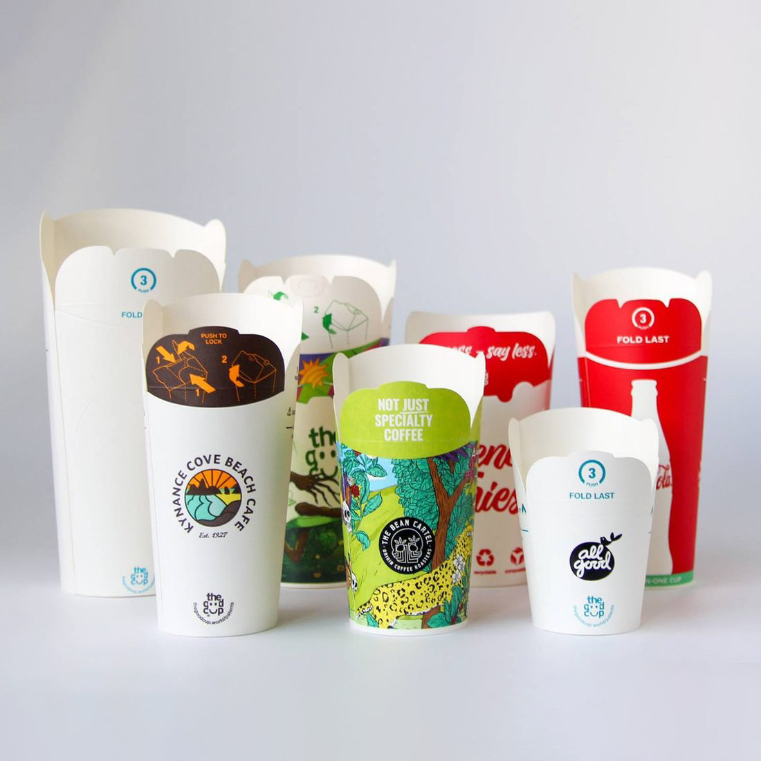 世界の様々なブランドに採用されたTHE GOOD CUP